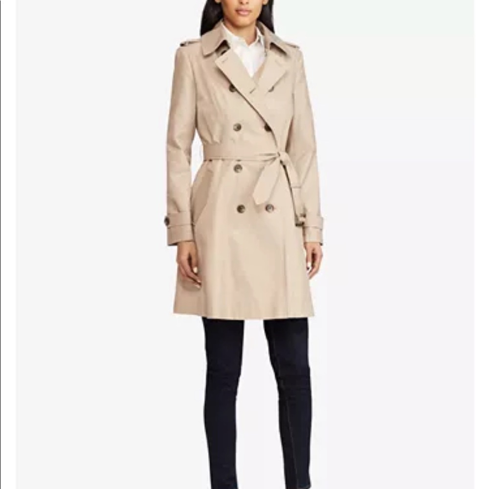 Lauren Ralph Lauren Double Breasted Trench Coat